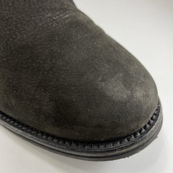 Hari Mari Midland Chelsea Boots Men Size 10 Brown Nubuck Ankle Slip On main image 4